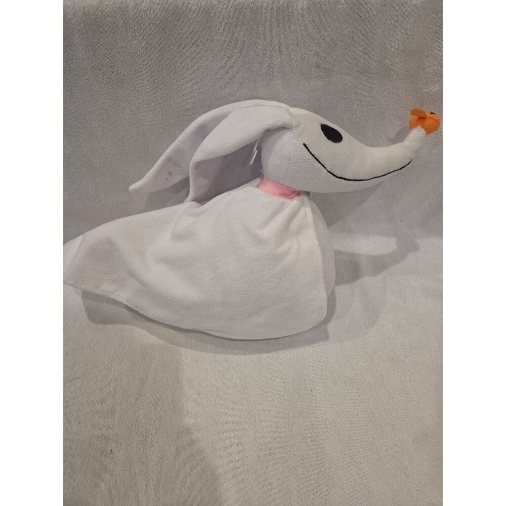 Disney Store Zero Plush Ghost Dog Nightmare Before Christmas Pumpkin Nose Stuff